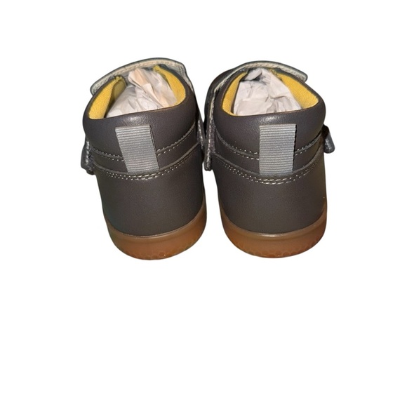 LIVIE & LUCA Maestro Gray Boots ankle boots Size 13 new in box Velcro strap - Picture 2 of 11